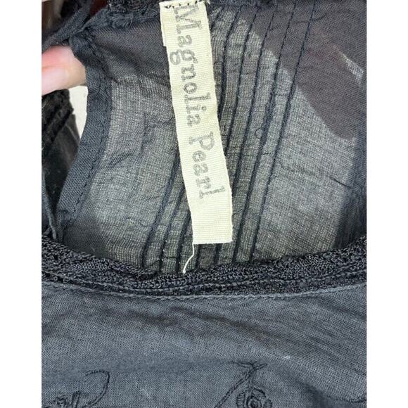 Magnolia Pearl Black Midi Dress - Picture 4 of 12